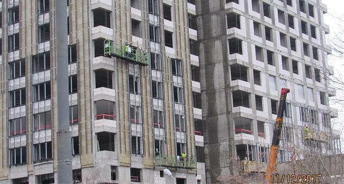 ЖК Маяковский, фасадные работы - вид с Головинского шоссе, фото 2 Квартирный контроль