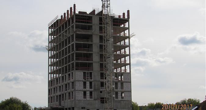 ЖК Citimix (Ситимикс), 3-й корпус - монолитные работы,вид с Боровского шоссе, фото 2 Квартирный контроль
