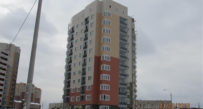 ЖК Бородино, 17-й корпус, отделочные работы - вид с улицы Циолковского, фото 1 Квартирный контроль