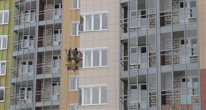 ЖК Бородино, 17-й корпус, отделочные работы - вид с улицы Циолковского, фото 5 Квартирный контроль