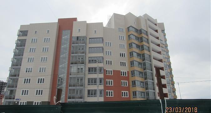 ЖК Бородино, 12-й корпус, отделочные работы - вид с улицы Циолковского, фото 2 Квартирный контроль