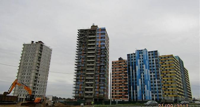 ЖК Новый Зеленоград - вид на строящийся жилой комплекс со стороны Кутузовского шоссе Квартирный контроль