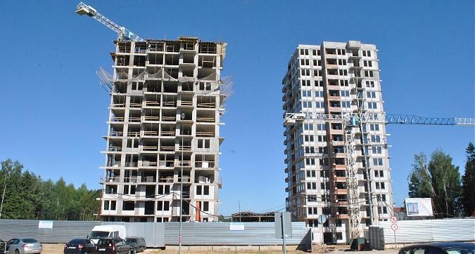 ЖК Зеленый Бор - вид на строящийся жилой комплекс со стороны улицы Дмитрия Разумовкого Квартирный контроль