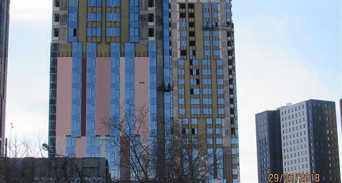 ЖК Маяковский, фасадные работы - вид с Головинского шоссе, фото 2 Квартирный контроль