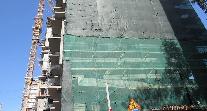 ЖК на Душинской улице, монолитные работы - вид на комплекс с Душинской улицы, фото 7 Квартирный контроль
