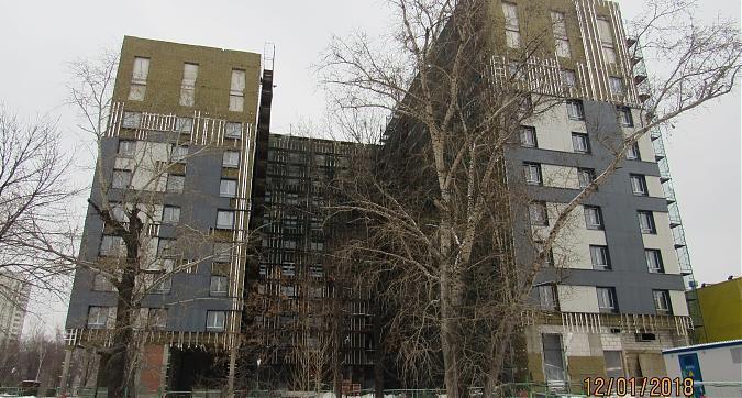 ЖК Отражение, фасадные работы - вид на комплекс с 12-го проезда Марьиной Рощи, фото 6 Квартирный контроль