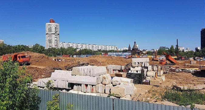 ЖК Орехово-Борисово - территория будущей застройки. Вид с южной стороны Квартирный контроль