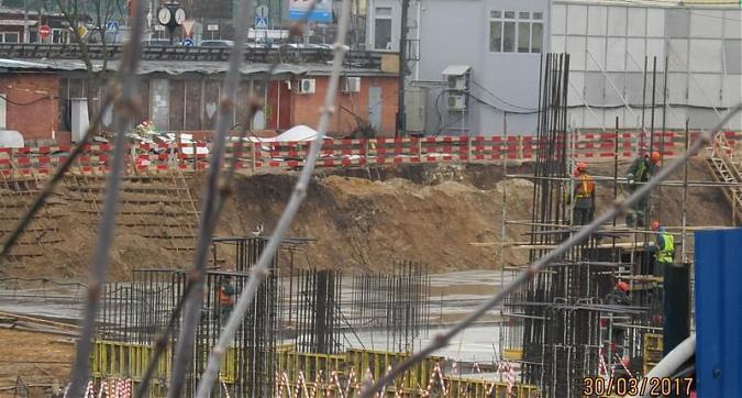 ЖК Тетрис - вид на строительную площадку со стороны Волоколамского шоссе Квартирный контроль