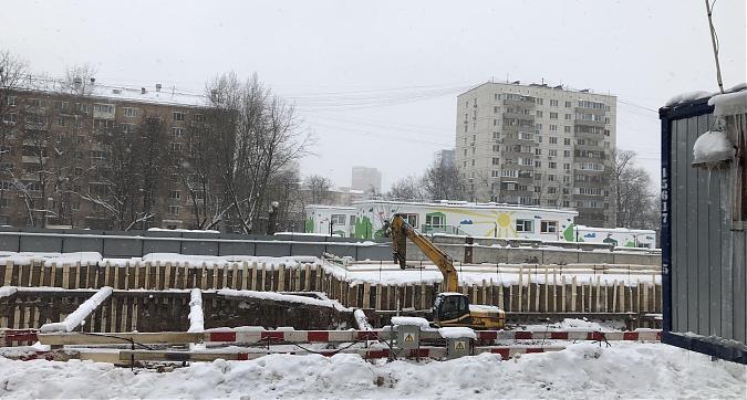 ЖК Дом на Усиевича, котлованные работы - вид с улицы Усиевича, фото 2 Квартирный контроль