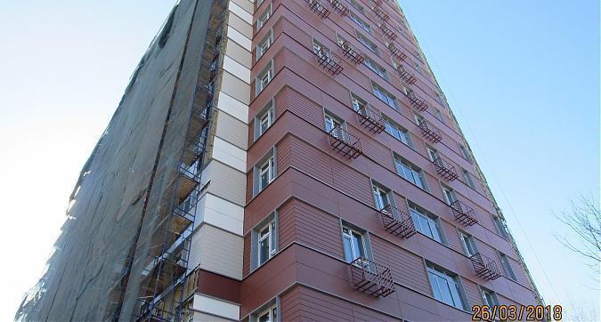 ЖК Дом в Мневниках - фасадные работы, вид с улицы Демьяна Бедного, фото 7 Квартирный контроль
