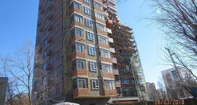 ЖК Дом в Мневниках - фасадные работы, вид с улицы Демьяна Бедного, фото 4 Квартирный контроль