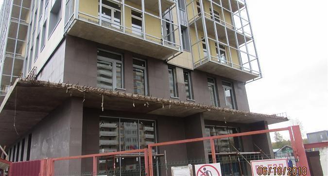 ЖК Янтарь-Apartments, фасадные работы, вид с Левобережной улицы, фото - 5 Квартирный контроль