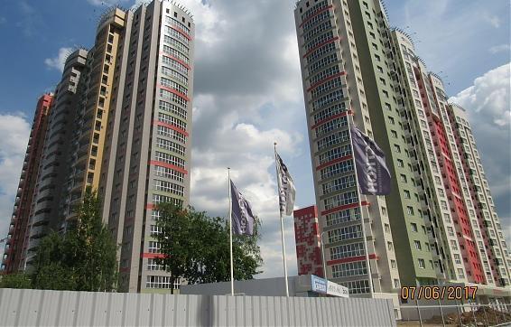 ЖК Лобачевский - вид на 2-й и 1-й корпуса с улицы Лобачевского Квартирный контроль