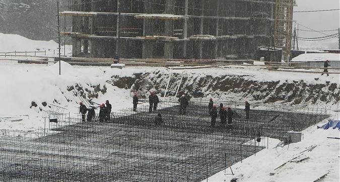 ЖК "Химки 2018" - установка фундаментной плиты под башенный кран Квартирный контроль