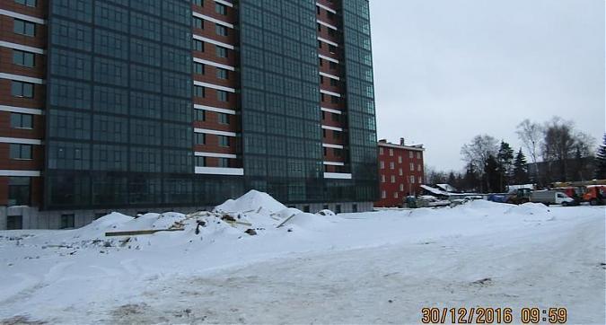 Sky Skolkovo - вид на комплекс со стороны Овражной улица Квартирный контроль