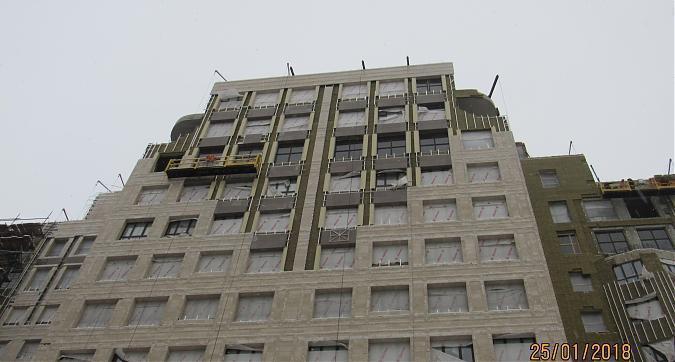 ЖК Резиденции Замоскворечье, фасадные работы - вид с Большого Строченовского переулка, фото 4 Квартирный контроль