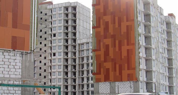 ЖК Кленовые аллеи, корпуса 3, 4, вид на комплекс, фасадные работы, вид с Калужского шоссе, фото - 5 Квартирный контроль