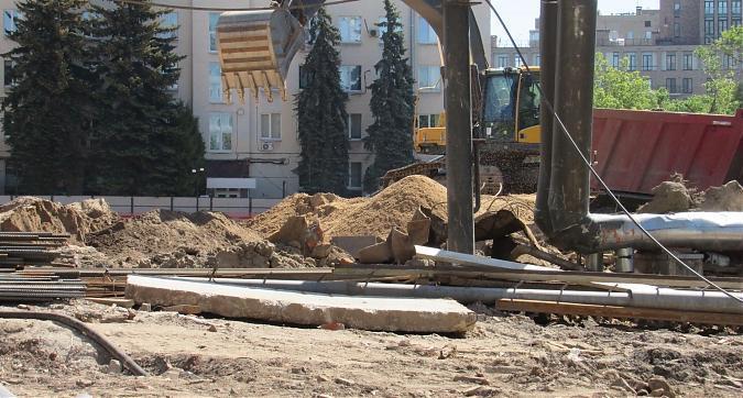 ЖК Lucky (Лаки), вид на строительную площадку со стороны 2-ой Звенигородской ул., фото - 3 Квартирный контроль
