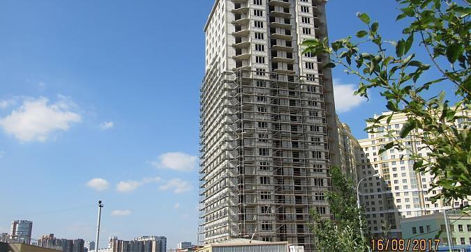 ЖК Мосфильмовский - вид на строительство 13-го корпуса с Мосфильмовской улицы, фото 3 Квартирный контроль
