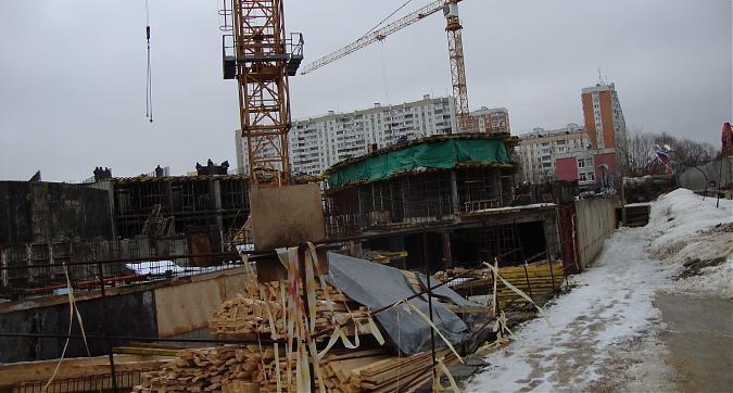 ЖК Нахимов (Комплекс апартаментов Nakhimov), монолитные работы, вид с Нахимовского проспекта, фото -3 Квартирный контроль