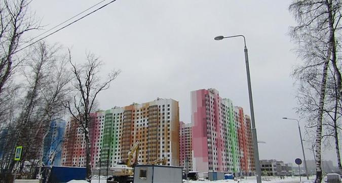 ЖК Мой адрес на Дмитровском 169 - вид на комплекс со стороны Дмитровского шоссе Квартирный контроль