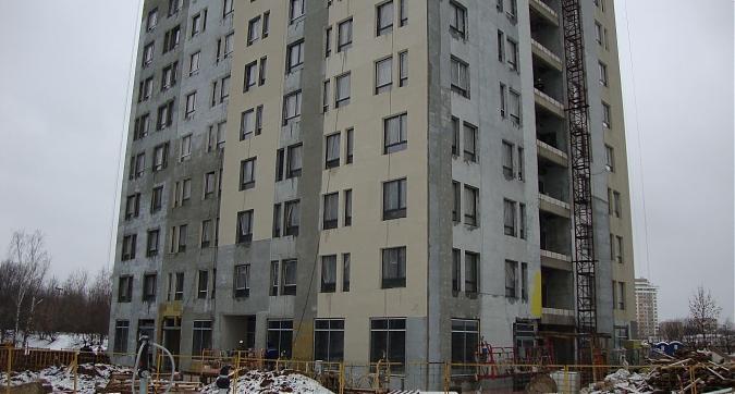 ЖК Левобережный, корпус 1.3, фасадные работы, вид с ул. Совхозная, фото -1 Квартирный контроль