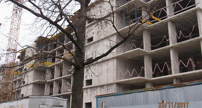 ЖК Мелодия, 6-й корпус - монолитные работы, вид с улицы Пролетарская, фото 3 Квартирный контроль