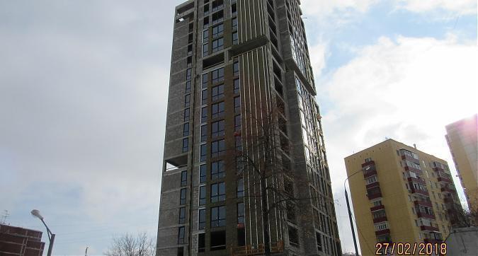 ЖК Монодом (Комплекс апартаментов Monodom), фасадные работы - вид с Международной улицы, фото 1 Квартирный контроль