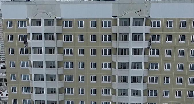 Фасад одного из домов 5-й фазы в ЖК Первый Московский Квартирный контроль