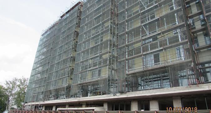 ЖК Янтарь-Apartments (Комплекс апартаментов Янтарь-Apartments), фасадные работы - вид с Левобережной улицы, фото 3 Квартирный контроль