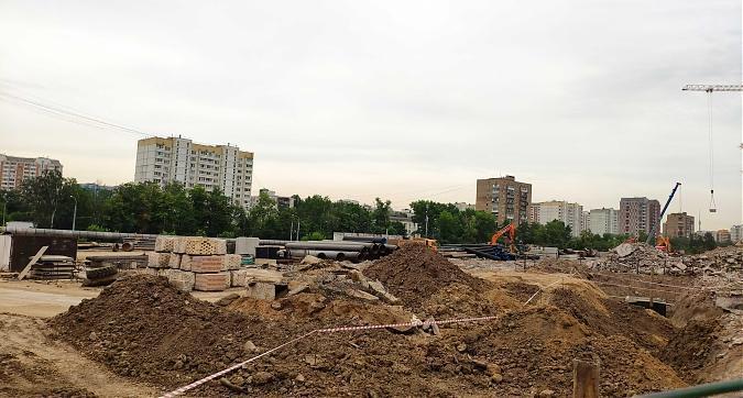 ЖК Полярная 25, строительная площадка, вид с Чермянской ул., фото 5 Квартирный контроль