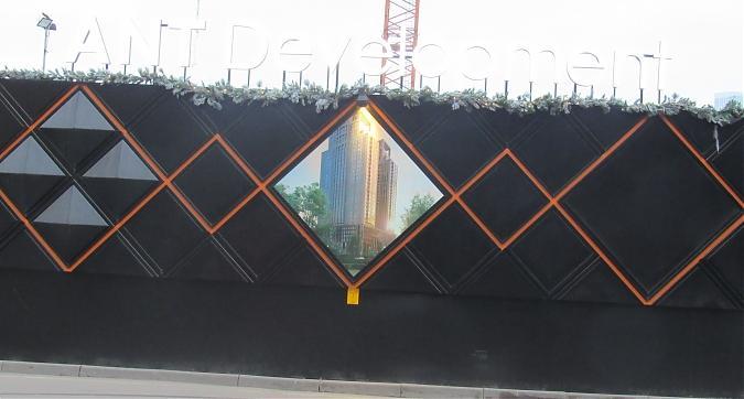 ЖК Поклонная 9, строительная площадка, вид с ул. Поклонная, фото - 3 Квартирный контроль