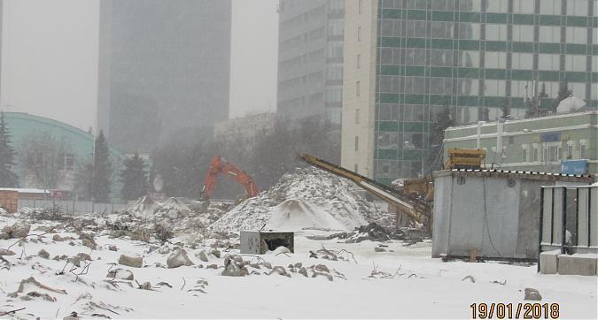 ЖК Prime Park (Прайм Парк) - подготовка территории к строительству, вид с Ленинградского проспекта, фото 2 Квартирный контроль