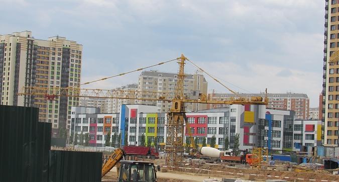 ЖК Городские истории, строительная площадка корпуса 2, вид с Боровского шоссе, фото - 8 Квартирный контроль