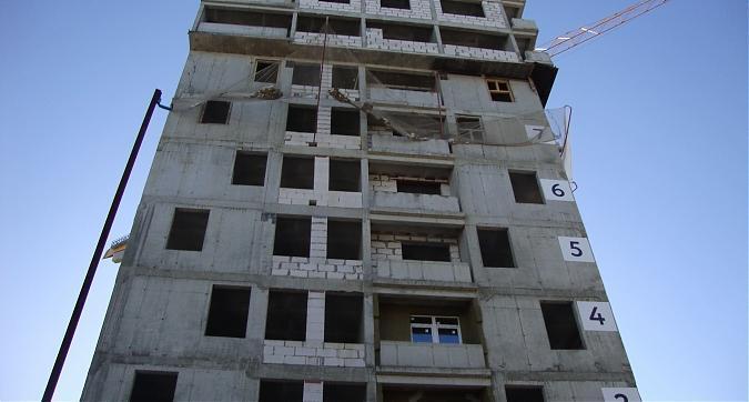 ЖК Счастье в Лианозово (Дом на Абрамцевской), фасадные работы,вид с ул. Абрамцевсой, фото -3 Квартирный контроль