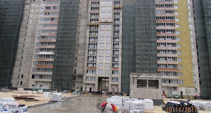 ЖК Прайм тайм - фасадные работы, вид с улицы Викторенко, фото 2 Квартирный контроль