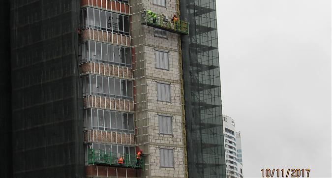 ЖК Прайм тайм - фасадные работы, вид с улицы Викторенко, фото 5 Квартирный контроль