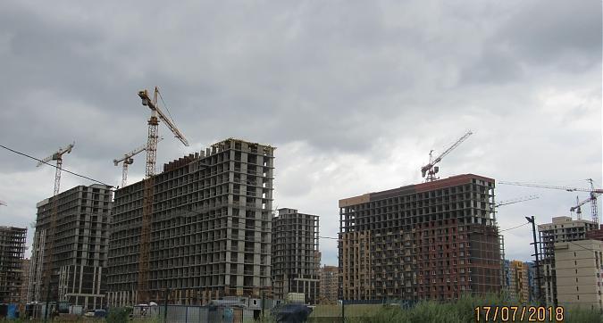 ЖК Пригород лесное, 2-й этап строительства - монолитные работы, вид с восточной стороны, фото 2 Квартирный контроль
