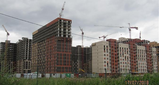 ЖК Пригород лесное, 2-й этап строительства - монолитные работы, вид с восточной стороны, фото 6 Квартирный контроль