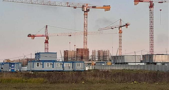 ЖК Южная Битца, строительная площадка, вид с Симферопольского шоссе, фото - 1 Квартирный контроль