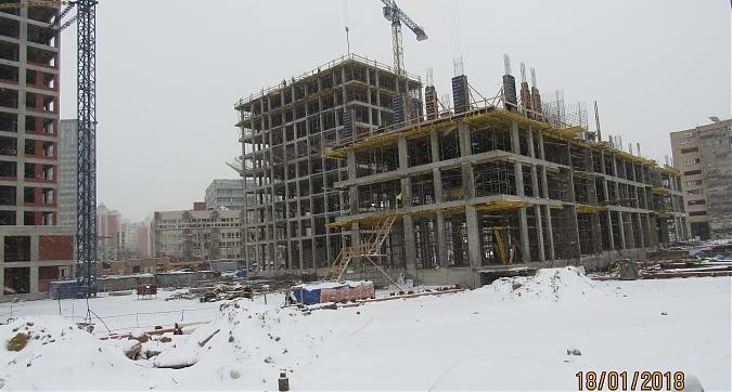 ЖК Резиденции архитекторов, 10-й корпус - монолитные работы, вид с Рубцовской набережной, фото 5 Квартирный контроль