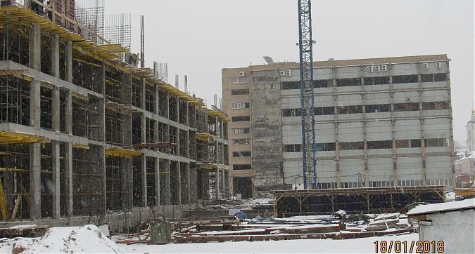 ЖК Резиденции архитекторов, 10-й корпус - монолитные работы, вид с Рубцовской набережной, фото 3 Квартирный контроль