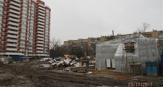 Вид на строительную площадку ЖК Время со стороны Лермонтовской ул., фото 1 Квартирный контроль
