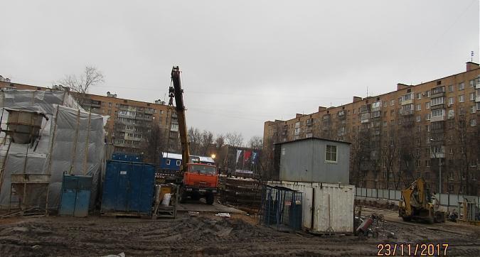 Вид на строительную площадку ЖК Время со стороны Лермонтовской ул., фото 2 Квартирный контроль