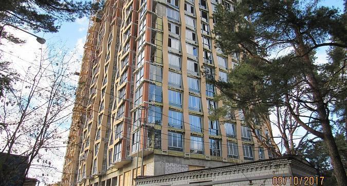 ЖК Дом Серебряный Бор - фасадные работы,  вид со стороны набережной Москва реки, фото 1 Квартирный контроль