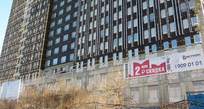 Вид с Ленинского проспекта на жилой комплекс The MID Квартирный контроль