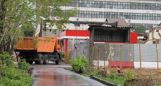 ЖК Семеновский парк, очистка территории под строительство - вид с Вольной улицы, фото 2 Квартирный контроль