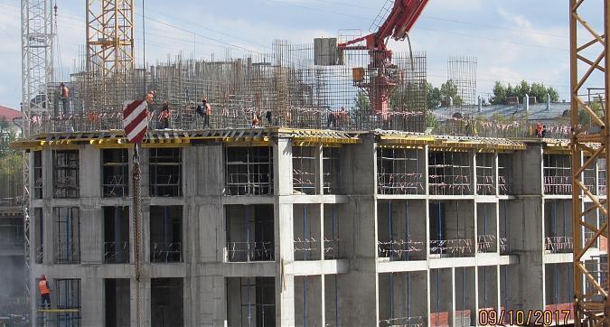 ЖК Династия, монолитные работы - вид с Хорошевского шоссе на строительство 1-го дома, фото 7 Квартирный контроль