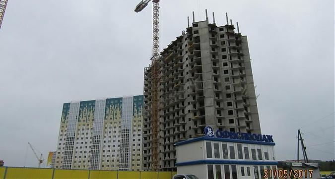 ЖК Зеленоградский - вид на строящийся жилой комплекс со стороны Жилинской улицы Квартирный контроль