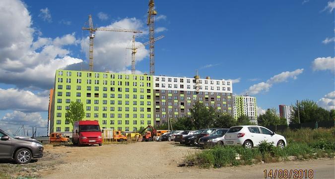 ЖК Бутово парк 2 (Дрожжино-2), корпус № 23-25, вид с Нового шоссе Квартирный контроль